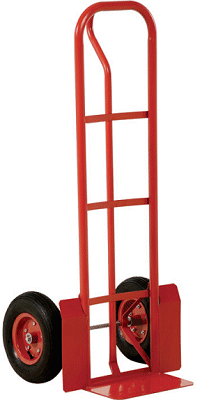 Vestil P-Handle Hand Truck — Steel, 600-Lb. Capacity 13" Wheels